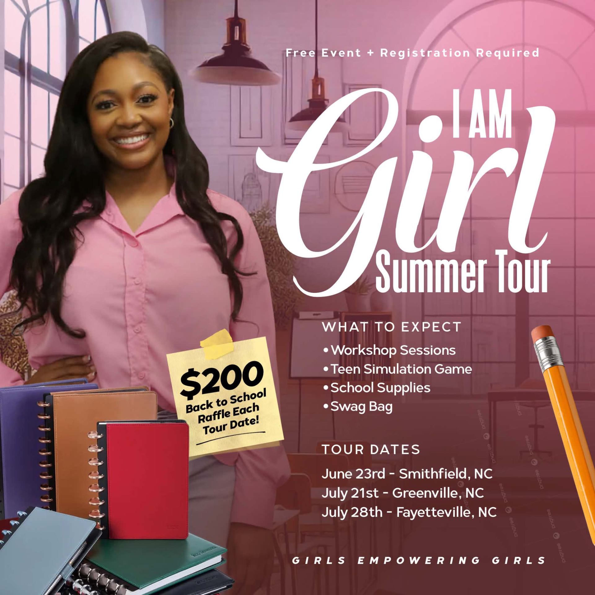 Summer Tour 2025 flyer